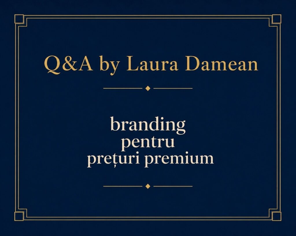 Branding pentru preturi premium