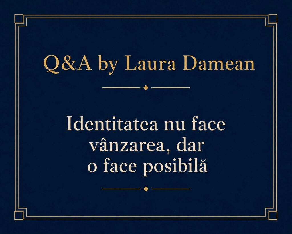 Vezi cât de important e pentru vanzări să ai o identitate de brand solidă.