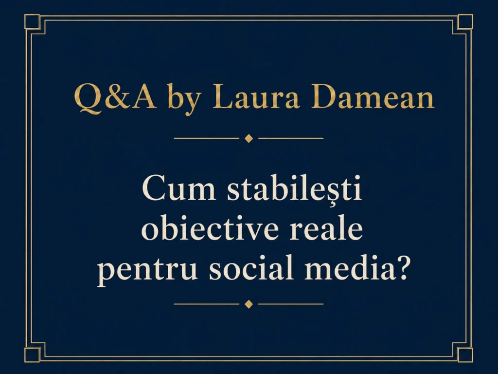 obiective pentru social media