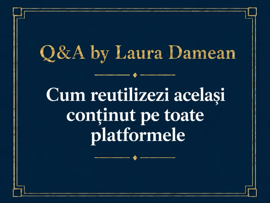 Conținut pentru toate platformele