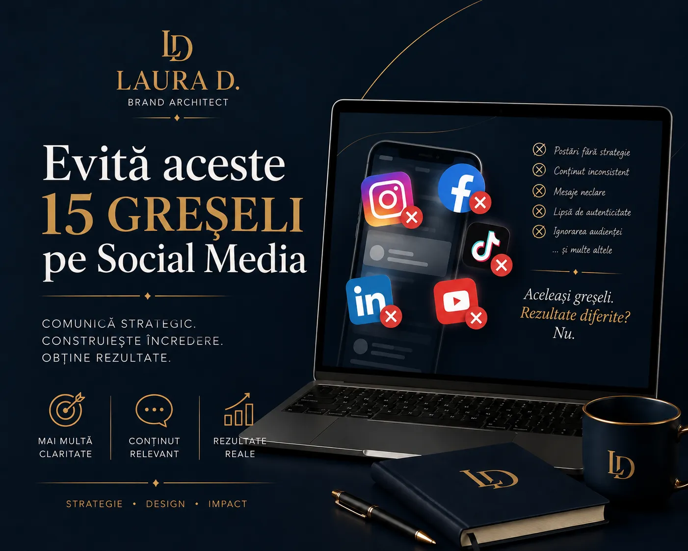 greșeli de social media